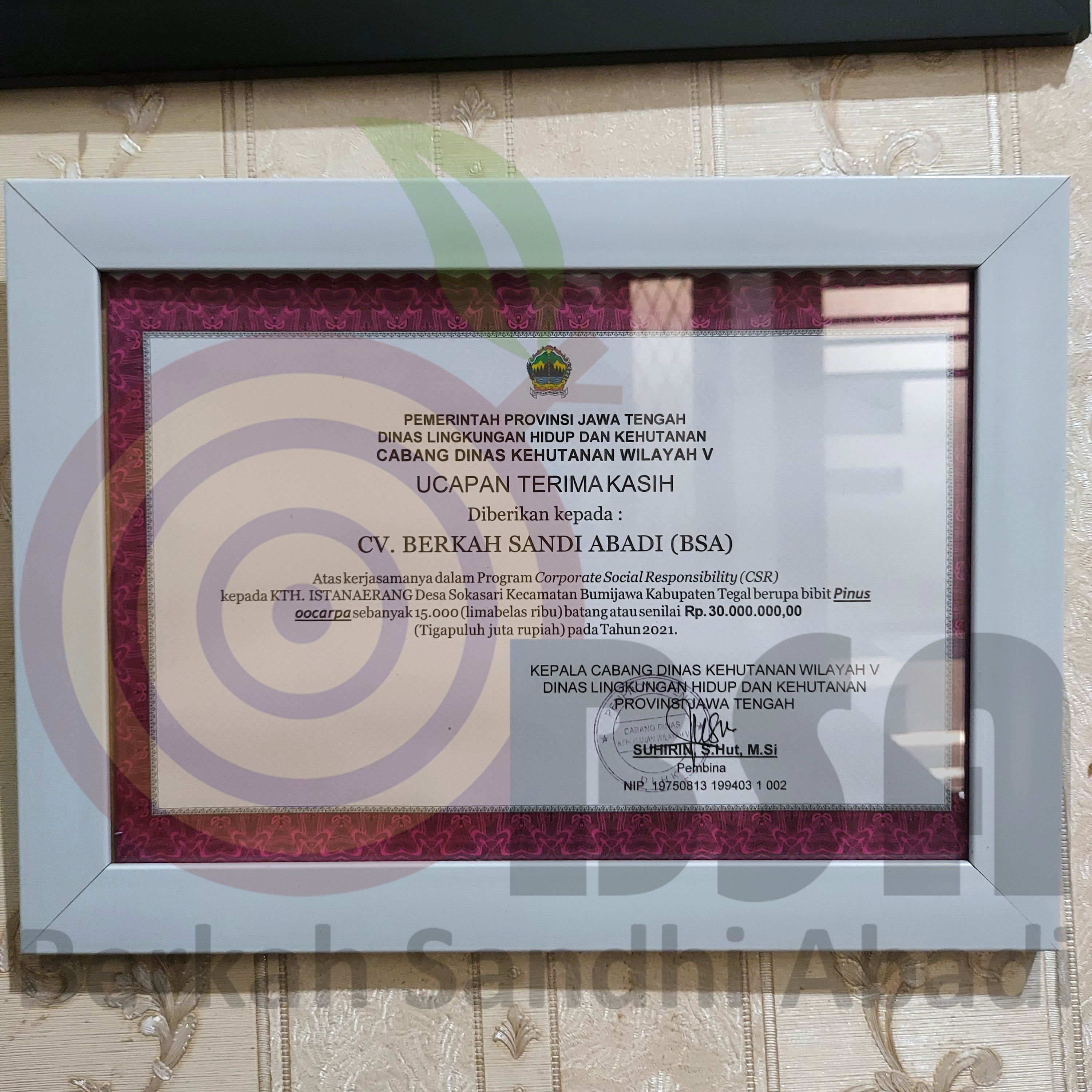 CSR & Sertifikat